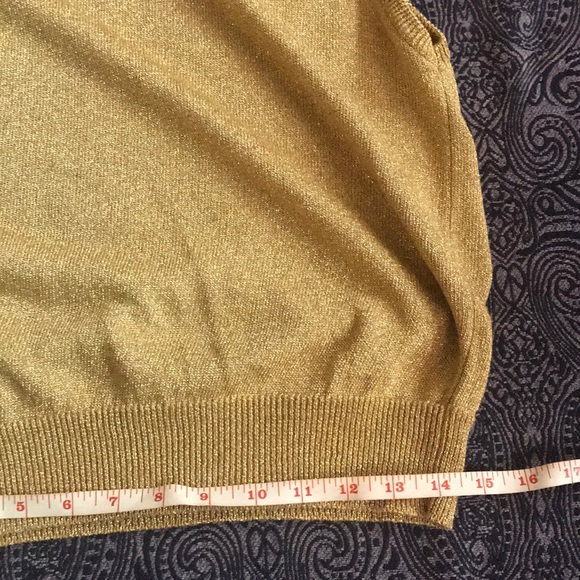 Sparkly vintage turtle neck tank - Picture 4 of 6